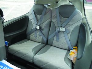 Cirrus SR20 early generation rear seats