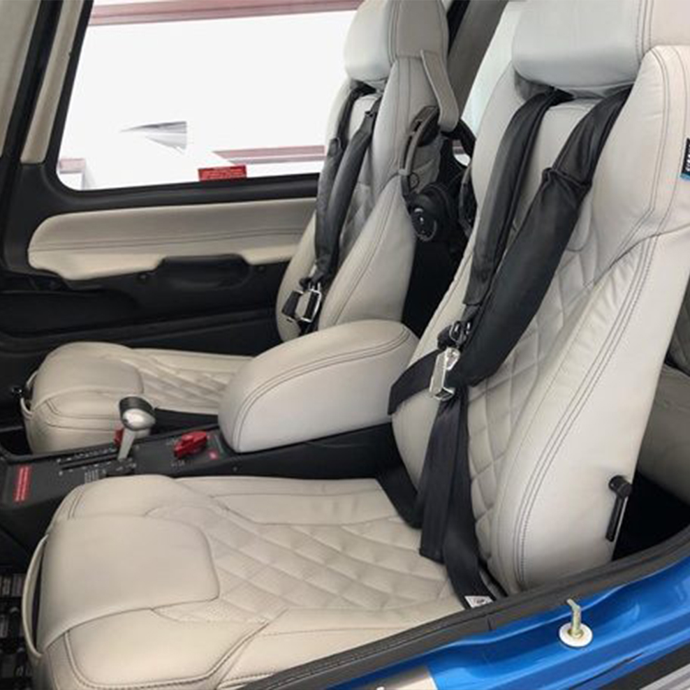 Cirrus aircraft interior refurbishment